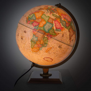Bradley Antique Illuminated Globe