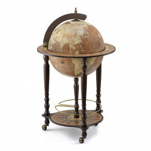 013 Da Vinci Rust Bar Globe *Seconds*