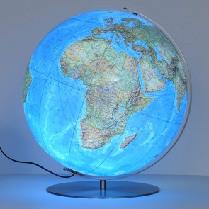 Forbes Illuminated Large Desk Globe