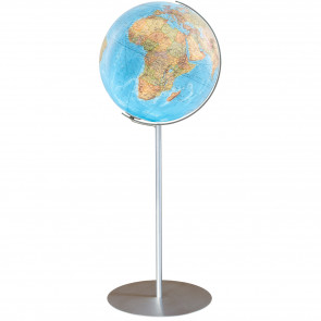 Duo Hand-laid 40cm Illuminated Floor Globe