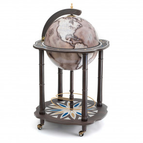 Incanto Modern Map Italian Globe Bar