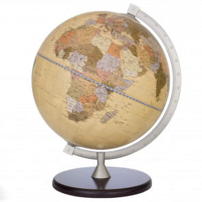 James Cook Antique Desk Globe Africa
