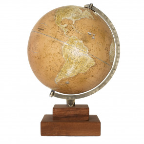 Waller & Wood Woodworks Sapele Gold Soft Touch Globe