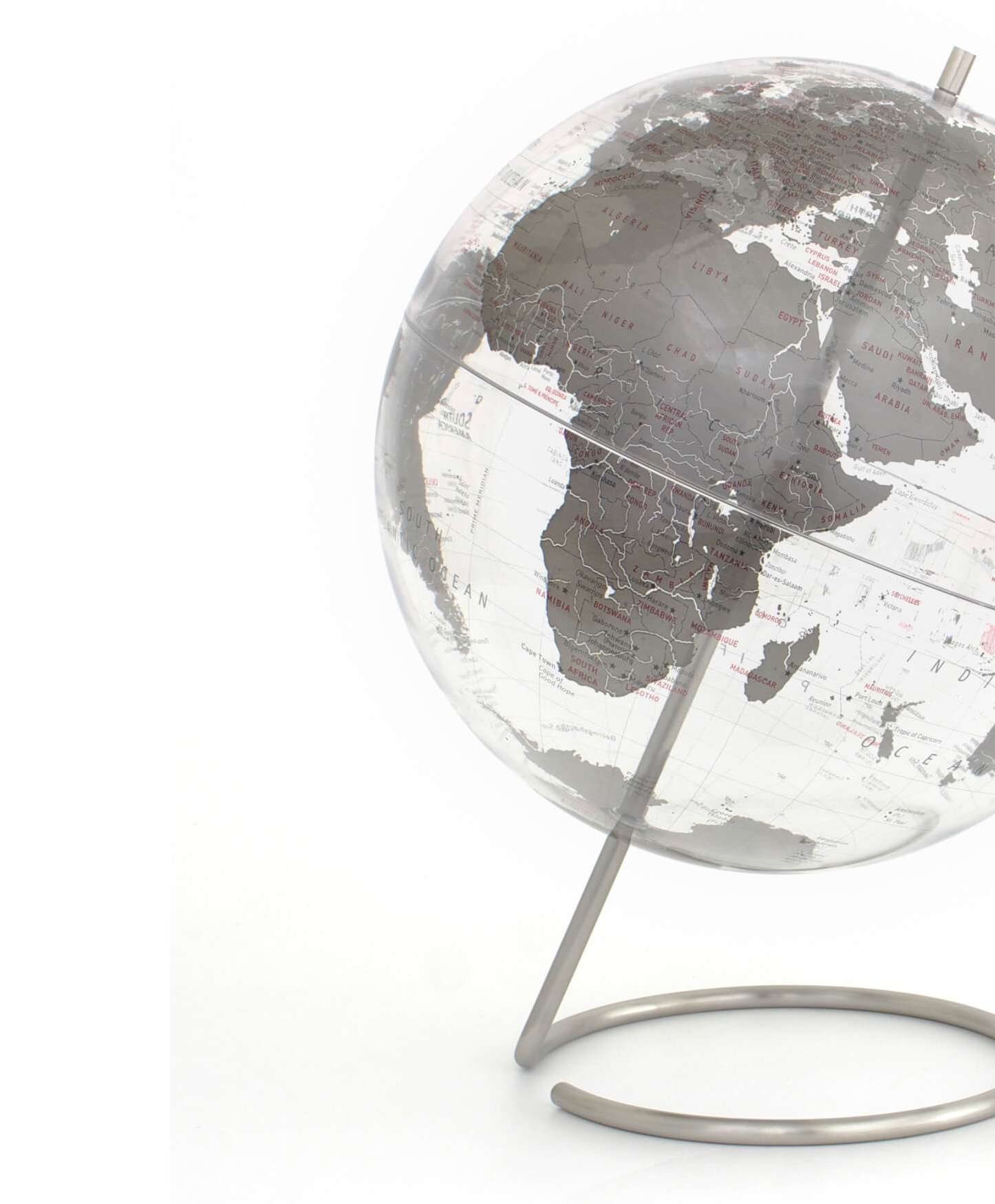 上品】 ルトン エトン80506 Crystal Marquise Globe クリスタルマーキス グローブ Replogle Globes社  Silver 並行輸入